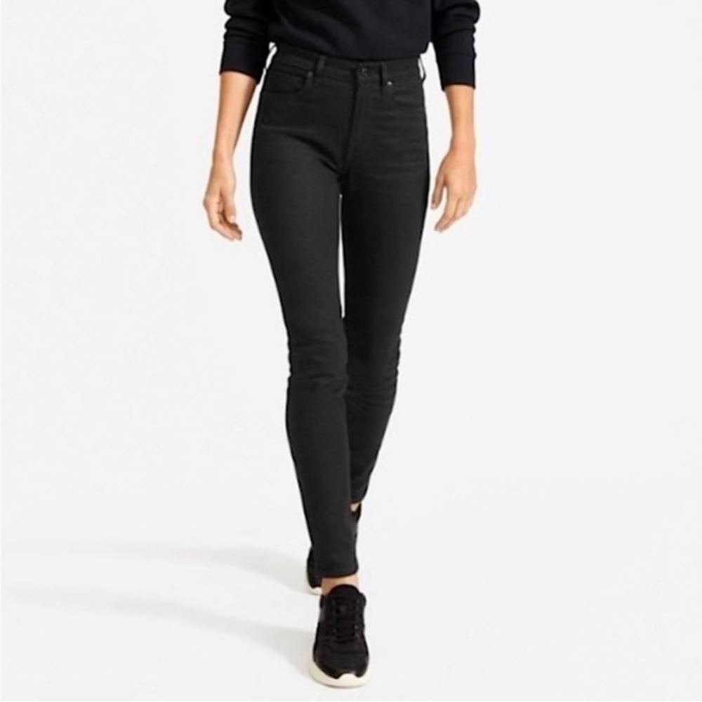 Everlane The High Rise Skinny Jeans Size Women’s 30 Color Black